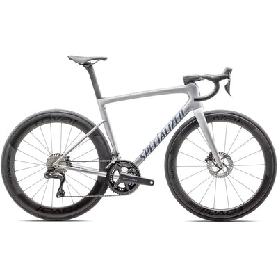 2025 Specialized Tarmac SL8 Pro Ultegra Di2 Road Bike in Gloss Silver