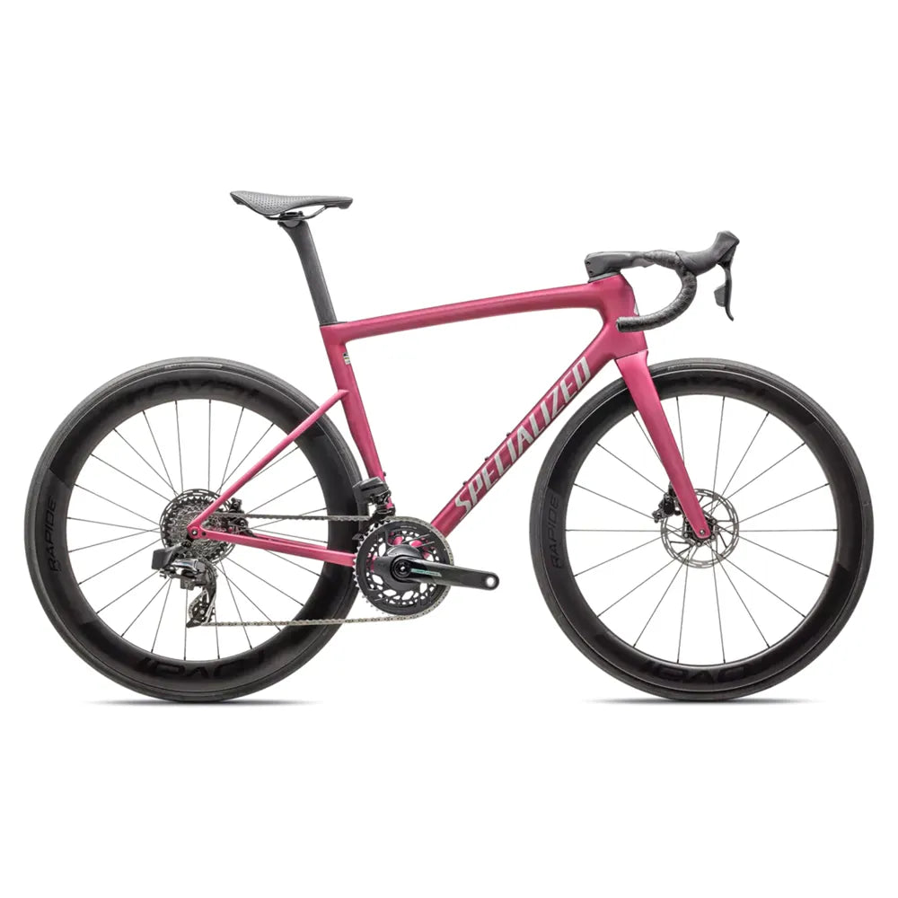 2025 Specialized Tarmac SL8 Pro SRAM Force eTap Road Bike in Pink