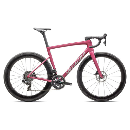 2025 Specialized Tarmac SL8 Pro SRAM Force eTap Road Bike in Pink