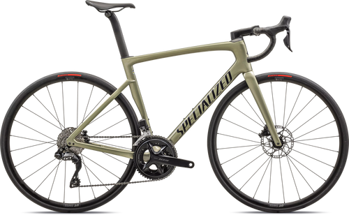 2025 Specialized Tarmac SL7 Comp 105 Di2 Carbon Road Bike in Gloss Metallic Spruce