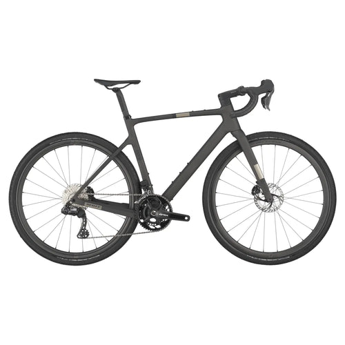 2025 Scott Addict Gravel 10 Carbon Gravel Bike in Carbon Black
