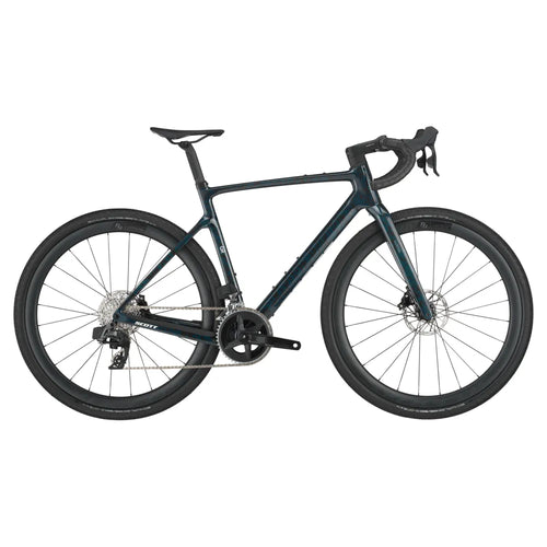 2025 Scott Addict Gravel 20 Carbon Gravel Bike in Petrol Black