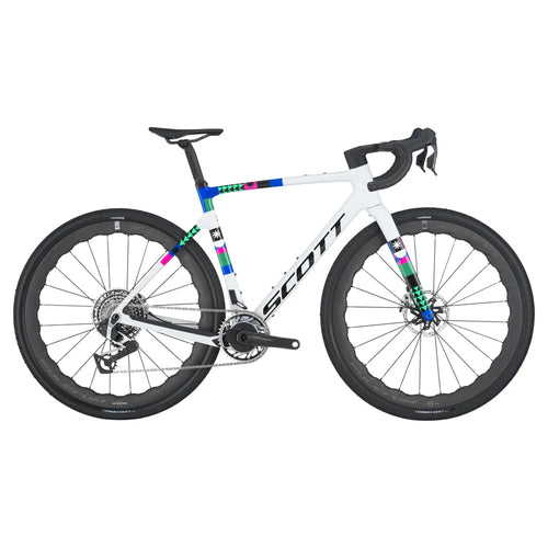 2025 Scott Addict Gravel RC Carbon Gravel Bike in Beluga Grey