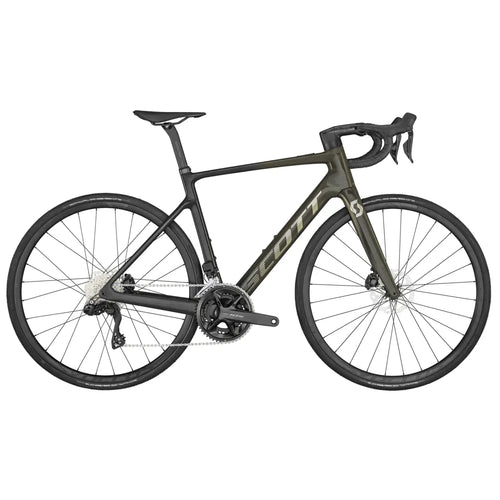 2025 Scott Addict RC eRIDE 20 Carbon Electric Road Bike in Carbon Black