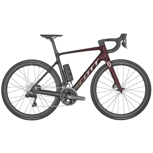2025 Scott Addict RC eRIDE Ultimate Carbon Electric Road Bike in Carbon Red