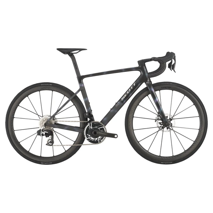 2025 Scott Addict RC Ultimate Carbon Road Bike in Sunbeam Black