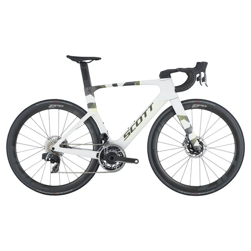 2025 Scott Foil RC Team Carbon Road Bike in Progressive Grey