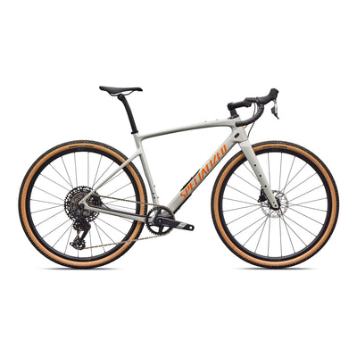 2026 Specialized Diverge 4 Comp Carbon SRAM Apex AXS Carbon Gravel Bike in Dolomite Metallic