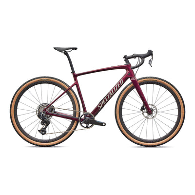 2026 Specialized Diverge 4 Pro SRAM Force XPLR Carbon Gravel Bike in Bordeaux Metallic