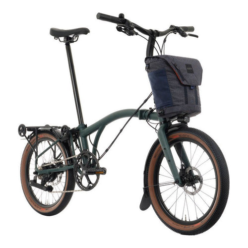 2026 Brompton Electric G Line with SuperRoll+ and Handlebar Control e-Motiq system 4-speed in Forest Green