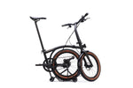 2026 Brompton G Line with Rack Folding Gravel Bike in Space Black
