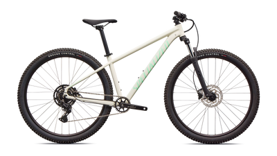 2026 Specialized Rockhopper Sport Hardtail Mountain Bike in Gloss Dune White