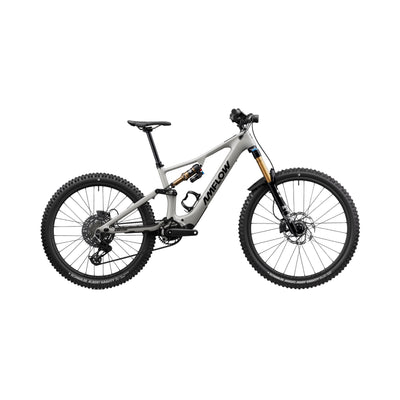 2027 Amflow PX Carbon Pro Electric Mountain Bike in Moonstone Gray