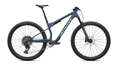 2027 Specialized Epic 9 Comp Carbon Full Suspension Mountain Bike in Satin Cast Blue Metallic