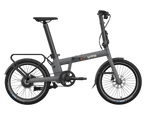 UTO Afternoon PRO20 electric folding bike in Anthracite Grey, unfolded