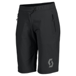 SCOTT Trail Vertic w/pad Women's Shorts in Black, main view