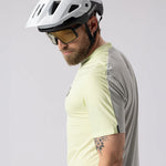SCOTT Vertic Pro SL Short-sleeve Men's Tee in Portobello Beige/Sapling Green, view 5