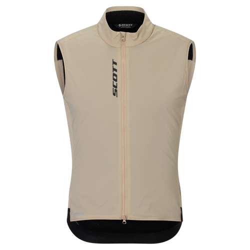 SCOTT Pro Warm Alpha Men's Vest in Portobello Beige, main view