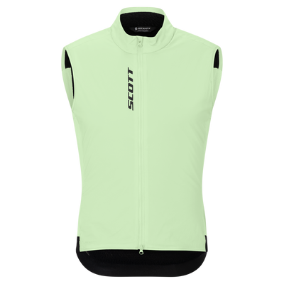 SCOTT Pro Warm Alpha Men's Vest in Vapour Green, main view