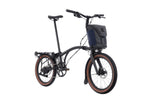 Brompton Electric G Line with SuperRoll+ and Handlebar Control e-Motiq system 4-speed in Space Black