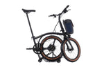 Brompton Electric G Line with SuperRoll+ and Handlebar Control e-Motiq system 4-speed in Space Black
