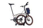 2026 Brompton Electric G Line with SuperRoll+ and Handlebar Control - e-Motiq system in Traildust White