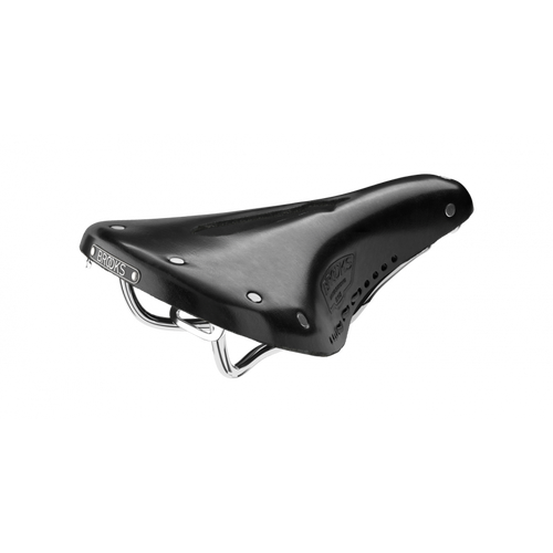 Brooks B17 Carved Short (Ladies) in Black