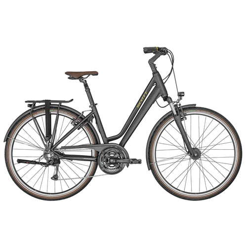 Scott Sub Comfort 10 Hybrid Bike in Black