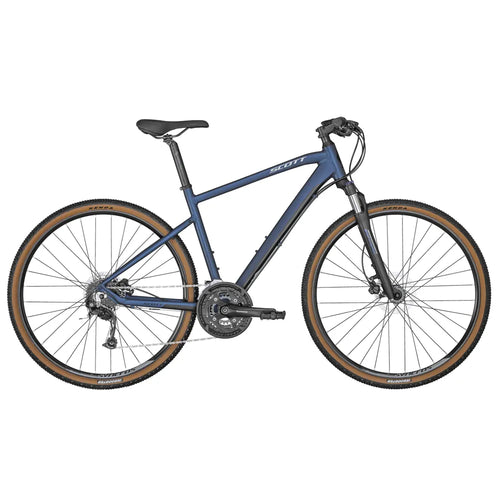 Scott Sub Cross 30 Men's Hybrid Bike in Blue