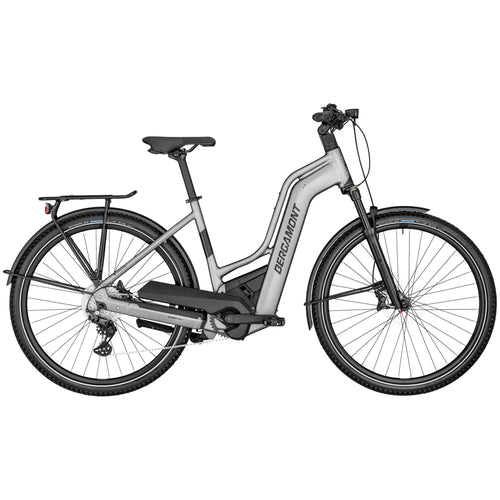 2022 Bergamot E-Horizon Premium SUV Amsterdam Electric Bike in Chrome