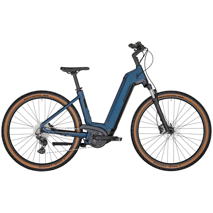 2022 Bergamont E-Horizon SUV Cross Electric Mountain Bike in Blue