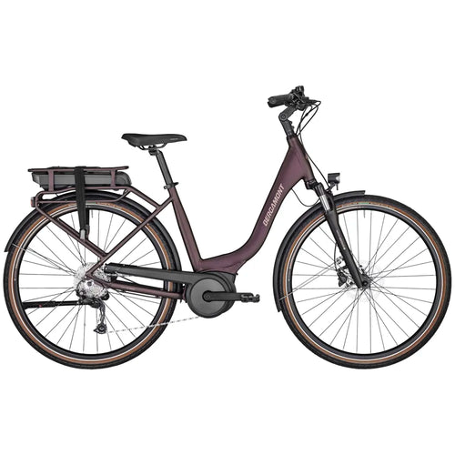 2022 Bergamont E-Horizon 4 RT Electric Hybrid Bike in Aubergine