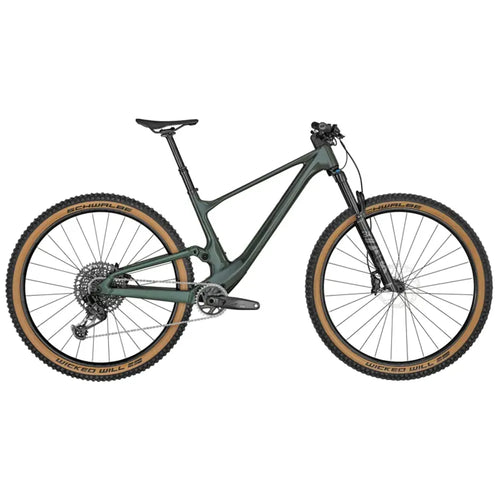 2024 SCOTT Spark 930 Carbon Full Suspension Mountain Bike in Green