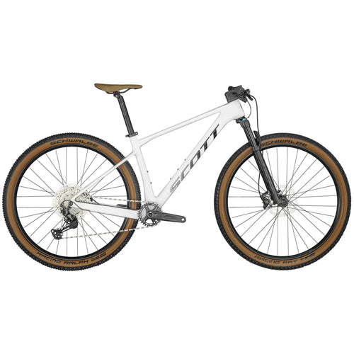 2023 SCOTT Scale 930 Carbon Hardtail Mountain Bike in White
