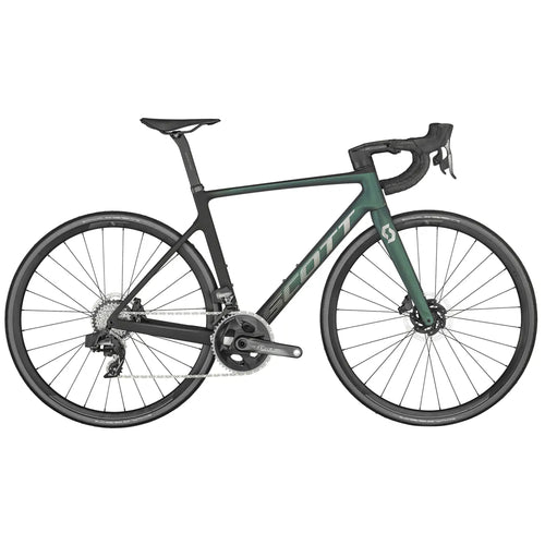 2023 SCOTT Addict RC 20 Force eTap AXS Carbon Road Bike in Green