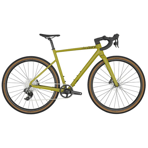 2023 Scott Speedster Gravel 10 RIVAL XPLR AXS Gravel Bike in Yellow