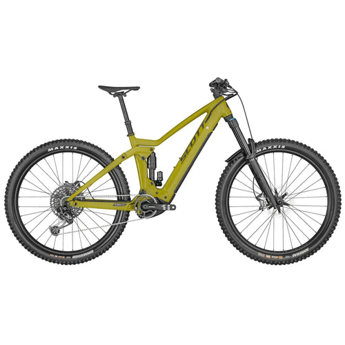 2023 Scott Ransom eRIDE 910 Electric Mountain Bike in Yellow