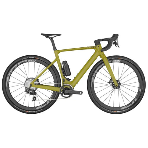 2023 Scott Solace Gravel eRIDE 10 Electric Gravel Bike in Yellow