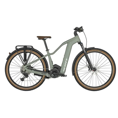 2023 Scott Axis eRIDE 10 Lady Womens Electric Hybrid Bike in Grey