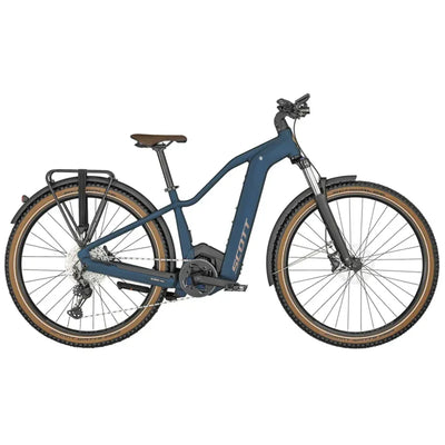 2025 Scott Axis eRIDE 20 Women's Electric Hybrid Bike in Blue