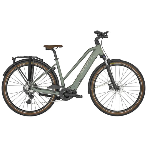 2024 Scott Sub Sport eRIDE 20 Lady Electric Hybrid Bike Green