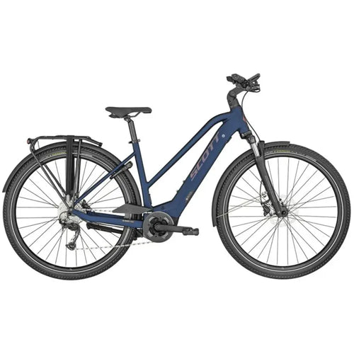 2024 Scott Sub Tour eRIDE 20 Women's Electric Touring Bike in Blue