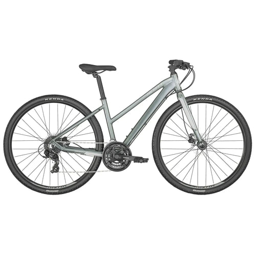 2023 SCOTT Sub Cross 50 Lady Disc Hybrid Bike in Grey