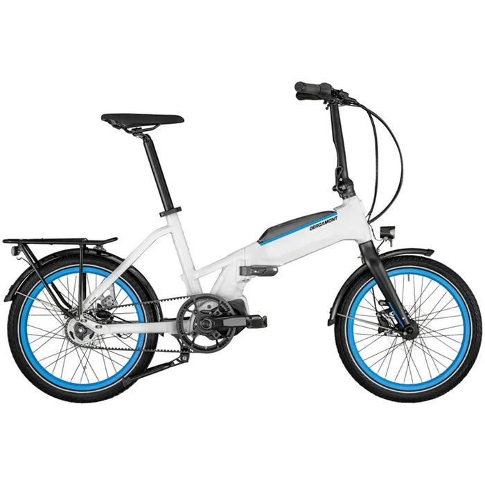 2024 Bergamont Paul-E EQ Expert Folding Electric Bike in White