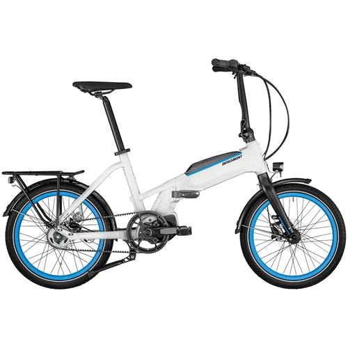 2024 Bergamont Paul-E EQ Expert Folding Electric Bike in White