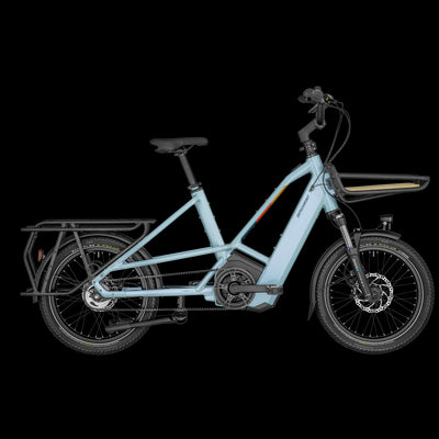 Bergamont Hans-E Lt Electric Hybrid Bike In Shiny Glazy Blue