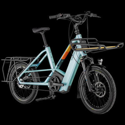 Bergamont Hans-E Lt Electric Hybrid Bike In Shiny Glazy Blue-image-3