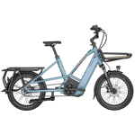 Bergamont Hans-E Lt Electric Hybrid Bike In Shiny Glazy Blue-image-4