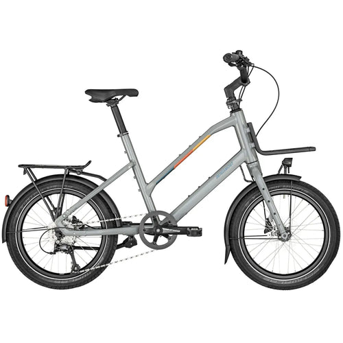 2024 Bergamont Hans- On Hybrid Bike in Grey