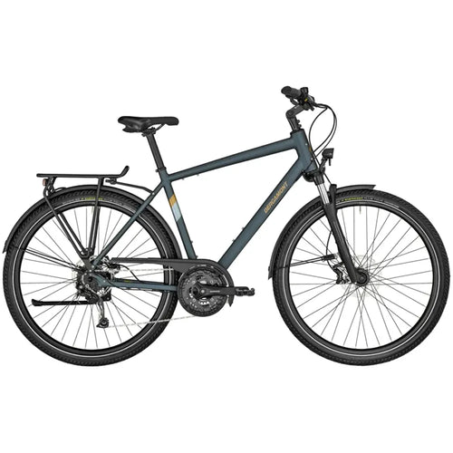 2024 Bergamont Horizon Plus 6 Gent Hybrid Bike in Blue